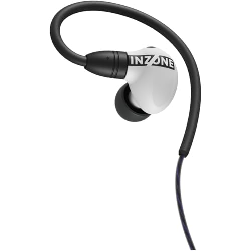 ソニー(SONY) ゲーミングイヤホン INZONE E9 ホワイト : IER-G900 :Fnatic共同開発 密閉/ダイナミックインイヤー/有線 / 約1.8ｍ / FPSに特化したEQプリセット搭載/高い遮音性/ドライバーユニット：5mm ホワイト 1枚目 画像