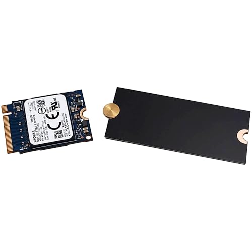 【整備済み品】Kioxia NVMe PCIe SSD 256GB M.2 2230 / 2280 両対応 エクステンション付 Gen3 x4 ソリッドステートドライブ KBG40ZNS256G 中間 画像