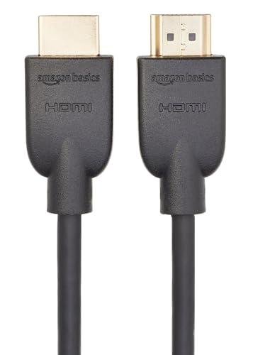Amazonベーシック HDMI ケーブル ハイスピード 4K ARC対応 3.0m 2本セット(タイプAオス - タイプAオス)ブラック 中間 画像
