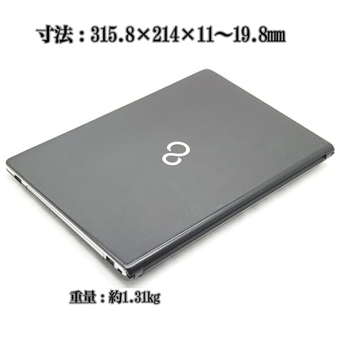 【整備済み品】 ノートパソコン LIFEBOOK S937 13.3インチ ノートPC 【 Windows 11 MS Office2019 H&B 搭載 】Core i5 7200U / メモリ 8GB / SSD 256GB /無線LAN/HDMI/WEBカメラ 中間 画像