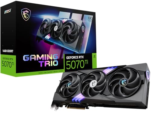 MSI GeForce RTX 5070 Ti 16G GAMING TRIO OC グラフィックスボード VD9096 画像1