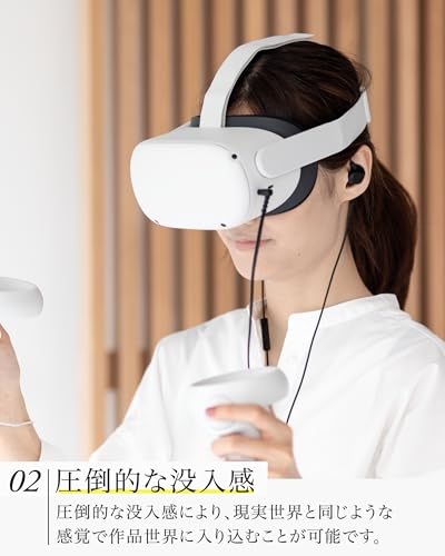 【amazon限定色】final VR3000 for Gaming Matte Gray有線ゲーミング イヤホン バイノーラル3Dサラウンド マイク付き 【ゲーム/VR/バイノーラル/ASMR / 360オーディー推奨】 中間 画像