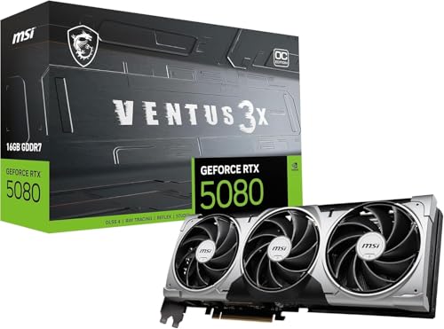 MSI GeForce RTX 5080 16G VENTUS 3X OC グラフィックスカード VD9013 1枚目 画像