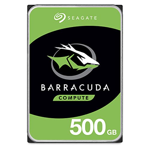 Seagate BarraCuda 3.5" 500GB 内蔵ハードディスク HDD 2年保証 6Gb/s 32MB 7200rpm 正規代理店品 ST500DM009 画像1