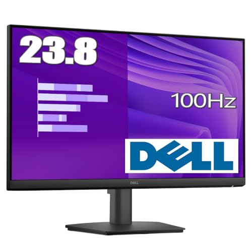 デル Dell Pro 24 E2425HM 24インチ(23.8インチ) Full HD IPS モニター 100Hz 1920×1080 HDMI/DisplayPort/VGA ブラック HDMI・DisplayPortケーブル各１本付 1枚目 画像