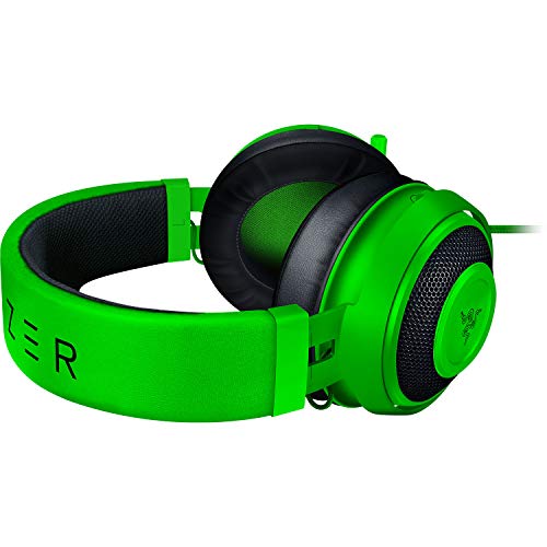 Razer Kraken Green ゲーミングヘッドセット アナログ接続 PS4 PS5 PC Switch スマートフォン 冷却ジェルパッド 【日本正規代理店保証品】 RZ04-02830200-R3M 中間 画像