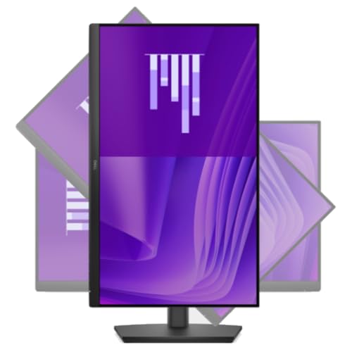 Dell Pro 24 E2425HSM 23.8インチ 高さ調節 縦横回転 スピーカー搭載 モニター VESA100 モニターアーム対応 1920×1080 100Hz HDMI DisplayPort VGA 3年保証 HDMIケーブル付 中間 画像