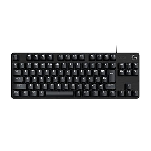 Logicool G ゲーミングキーボード G413TKLSE 有線 テンキーレス タクタイル 確かな打鍵感 日本語配列 高耐久性 PTB キーキャップ ゲーミング キーボード メカニカルキーボード G413 PC window mac Chrome 国内正規品 【 ファイナルファンタジー XIV 推奨モデル 】 1枚目 画像