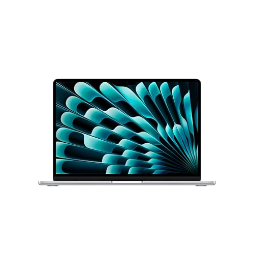 Apple 2025 MacBook Air M4 チップ搭載 13 インチノートブック: Apple Intelligence のために設計、13.6 インチ Liquid Retina ディスプレイ、16GBユニファイドメモリ、 256GB SSD ストレージ、12MP センターフレームカメラ、Touch ID - シルバー 1枚目 画像