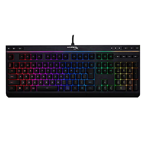 【日本語配列】HyperX Alloy Core RGB ゲーミングキーボード ゲーマー向け LEDバックライト 耐水性 2年保証 HX-KB5ME2-JP ( 4P4F5AJ#ABJ ) 1枚目 画像