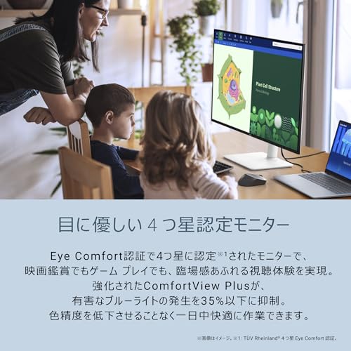 【Amazon.co.jp限定】Dell S3225QS-A 31.5インチ 4K モニター(無輝点5年保証/4K/VA非光沢/DP1.4x1,HDMIx2/DCI-P3 95%/4ms,120Hz/FreeSync Premium/HDR10/内蔵スピーカー/高さ調整) 中間 画像