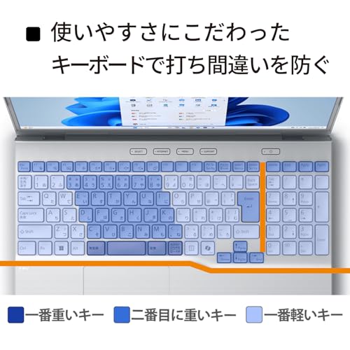FMV 富士通 ノートパソコン Note A WA1-K3 (MS Office 2024/Copilotキー搭載/Win 11/15.6型/AMD Ryzen 5/16GB/SSD 512GB/スーパーマルチドライブ) FMVWK3A55F_AZ 中間 画像