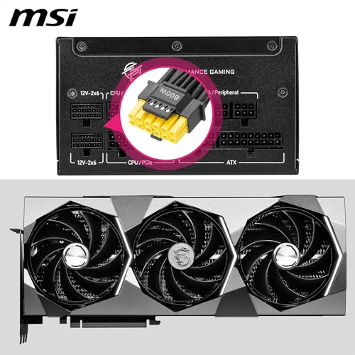 MSI MPG A850GS PCIE5 PC電源ユニット 850W ATX3.1/PCIe 5.1対応 80PLUS GOLD認証 フルモジュラー 静音 日本メーカーコンデンサ 10年保証 PS1545 中間 画像
