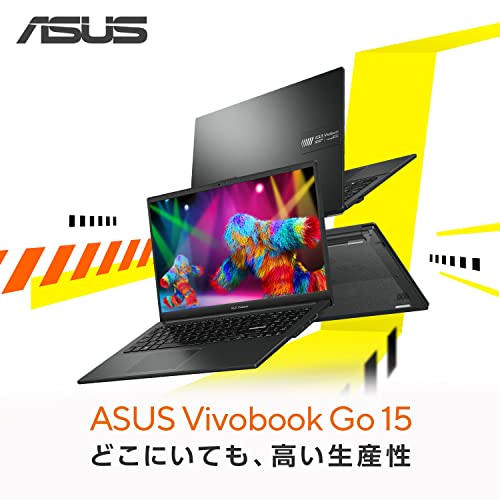 【Amazon.co.jp限定】 ASUS ノートパソコン Vivobook Go 15 E1504FA 15.6インチ Ryzen 5 7520U メモリ16GB SSD512GB WPS Office搭載 Windows11 バッテリー駆動11.7時間 重量1.63kg ミックスブラック E1504FA-BQ366W 最後 画像