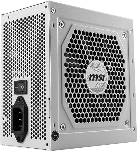 MSI MAG A850GL PCIE5 WHITE PC電源ユニット 850W ATX3.1/PCIe 5.1対応 80PLUS GOLD認証 フルモジュラー 7年保証 PS1368 中間 画像