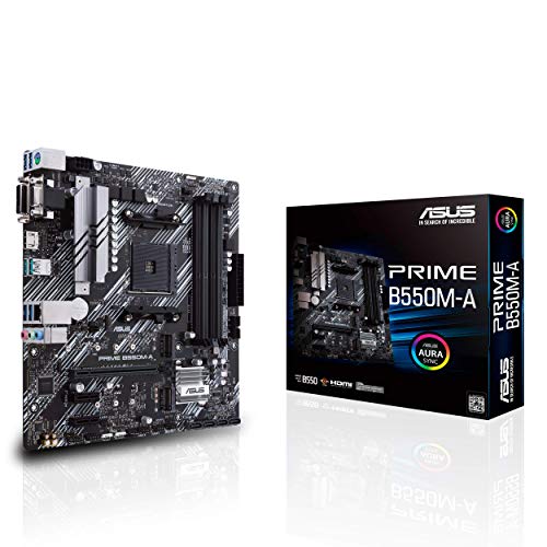 ASUS AMD B550 搭載 AM4 対応 マザーボード PRIME B550M-A【MicroATX】 画像1