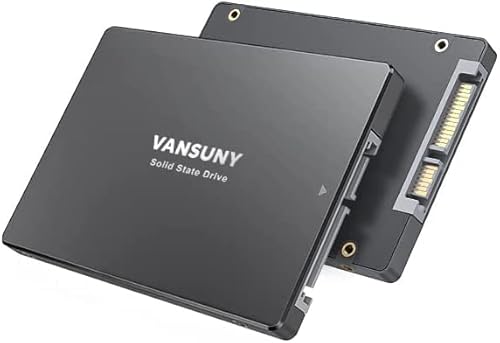Vansuny 内蔵SSD 512GB SATA III SSD 2.5 インチ内蔵ソリッド ステート ドライブ 高度な 3D NAND フラッシュ 最大 550MB/秒の PC ラップトップ用ハード ドライブ 画像1