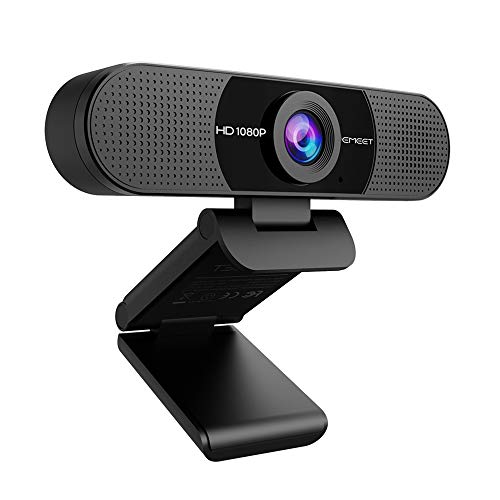 WEBカメラ EMEET C960 ウェブカメラ HD1080P 200万画素 90°広角 ワイドサイズ対応 内蔵マイク skype会議用 EMEETLINK利用可能 1/4インチ三脚穴 Windows10/11 Mac OS 10.14及び以上 Youtube, Skype 画像1