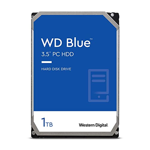 Western Digital ウエスタンデジタル WD Blue 内蔵 HDD ハードディスク 1TB CMR 3.5インチ SATA 7200rpm キャッシュ64MB PC WD10EZEX-EC 画像1