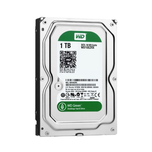 WD 内蔵HDD Green 1TB 3.5inch SATA3.0(SATA 6 Gb/s) 64MB Intellipower 2年保証 WD10EZRX 1枚目 画像