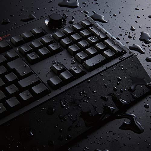 エレコム ゲーミングキーボード 有線 TK-G02UMBK 着脱式リストレスト付 ボリュームダイヤル メンブレン フルキー ブラック 中間 画像